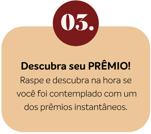 Descubra seu PRÊMIO!